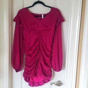 Long sleeve dress that has been worn once.